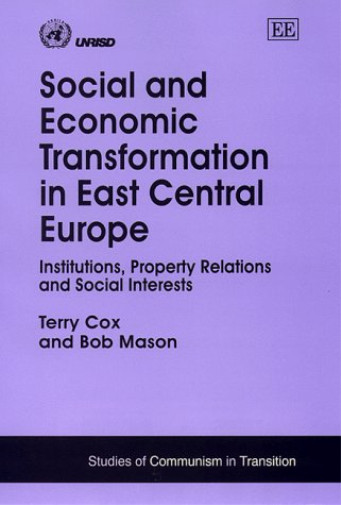 Terry Cox Bob M Social and Economic Transformation in Eas (Hardback) (UK IMPORT)