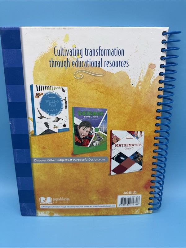 Purposeful Design Bible Grade 5 Teacher (3rd Edition) 5th Grade gallery