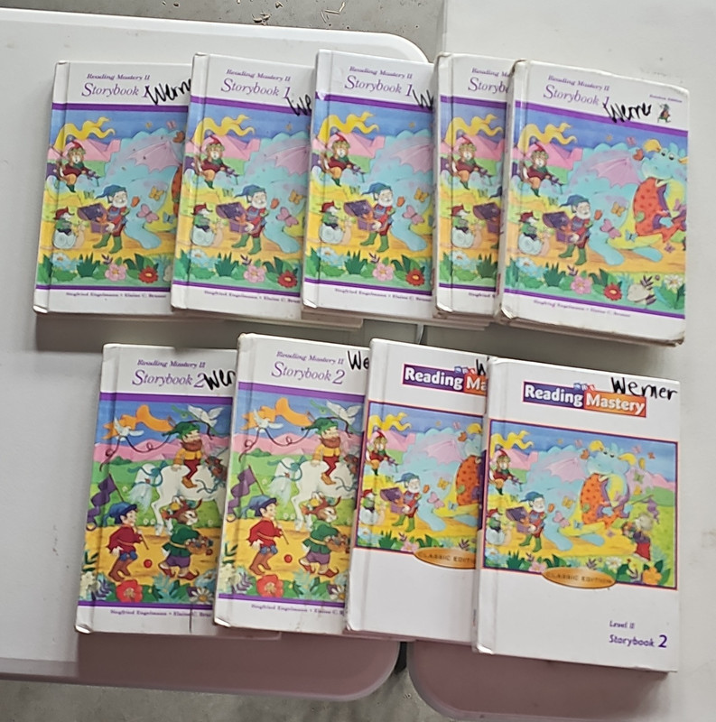 SRA/McGraw-Hill Reading Mastery II Classic/Rainbow Ed Level II Storybooks 1-2