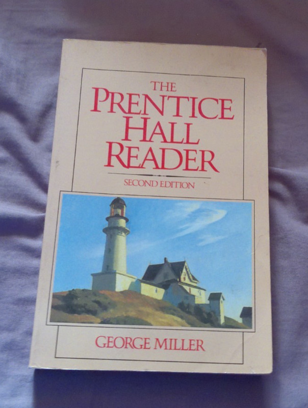 Prentice Hall Reader by George E. Miller (1988, Trade Paperback)