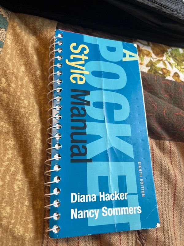 Pocket Style Manual by Diana Hacker and Nancy Sommers (2017, Spiral)