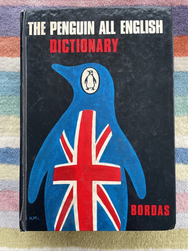 The Penguin All English Dictionary – Bordas – RARE HB Revised Ed 1970 Garmonsway