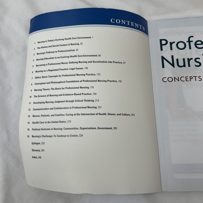 Professional Nursing : Concepts and Challenges by Beth Black 2016 8th Edition gallery