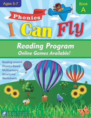 I Can Fly Reading Program with Online Games, Book A: Orton-Gillingham Based