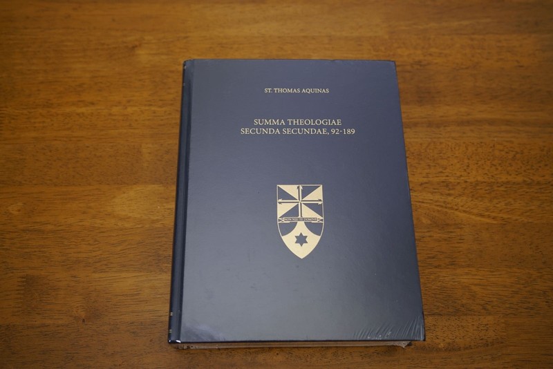 St. Thomas Aquinas Summa Theologiae Secunda Secundae, 92-189 NEW in Shrinkwrap