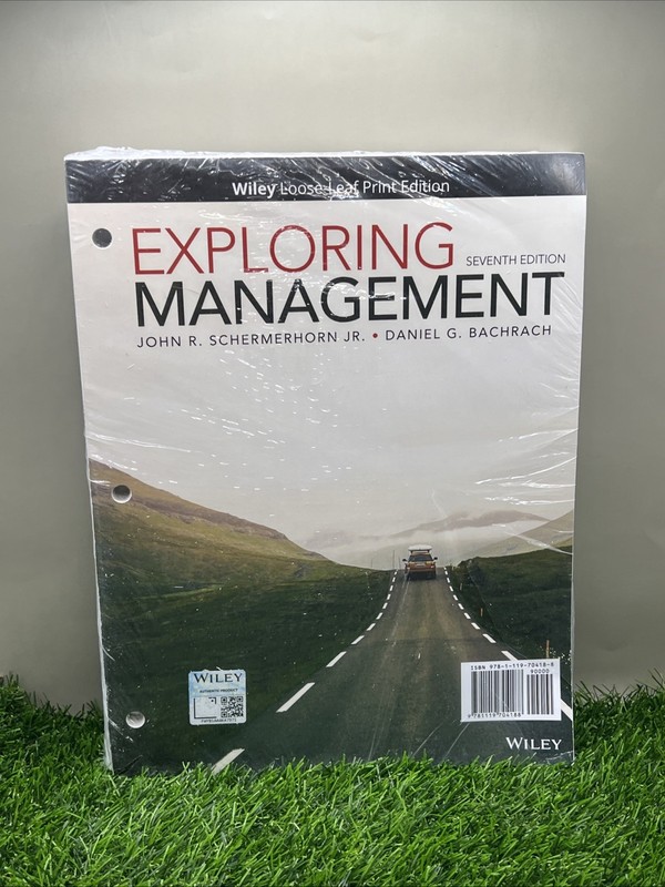 Exploring Management – Ring-bound By Schermerhorn Jr, John R – New