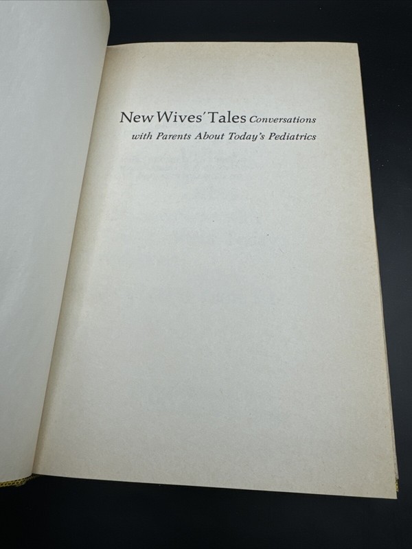 SIGNED New Wives' Tales Conversations With Parents Lendon Smith HCDJ 1974 D1 gallery