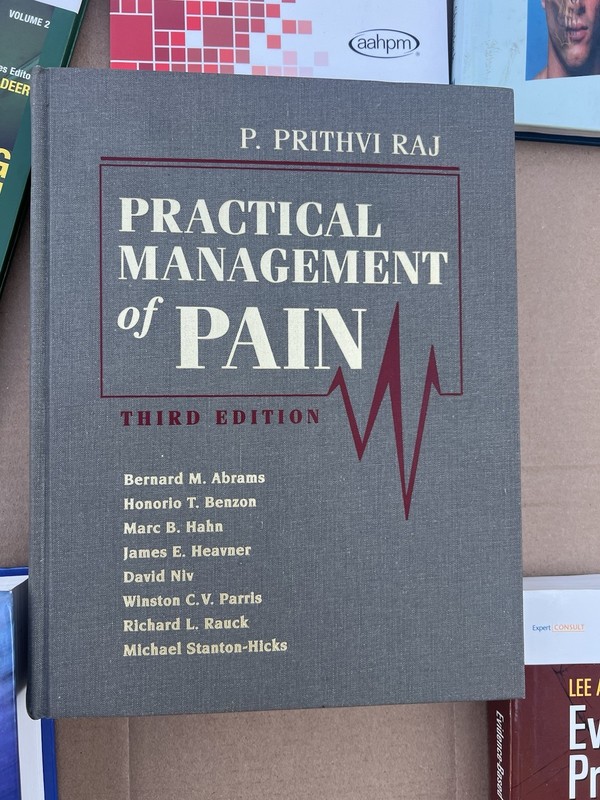 Lot of 6 Pain Management & Anesthesiology Medical Textbooks Springer Elsevier gallery