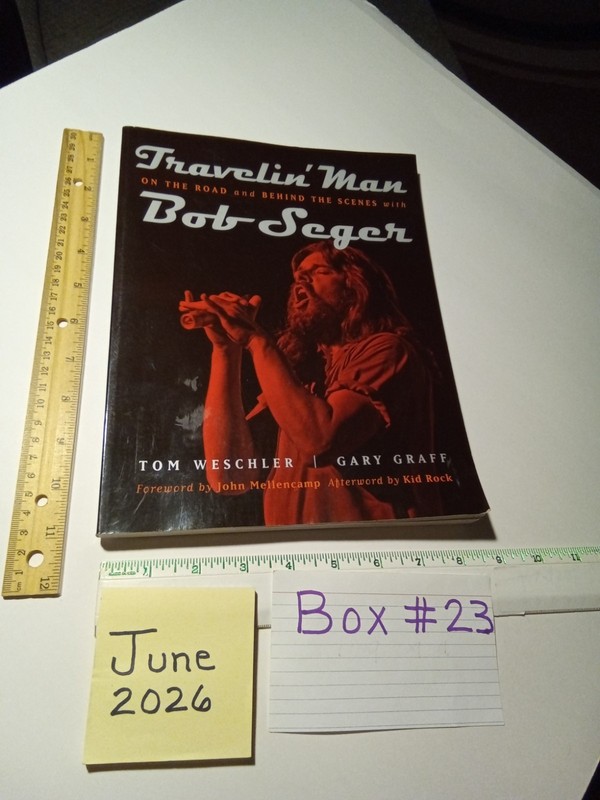 Travelin’ Man : On the Road and Behind the Scenes with Bob Seger PB Book