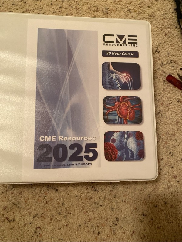 CME Resources 30 hour PANCE PANRE PA 2025 Complete Study Guide