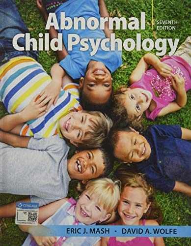 Abnormal Child Psychology – Hardcover, by Mash Eric; Wolfe – Acceptable r