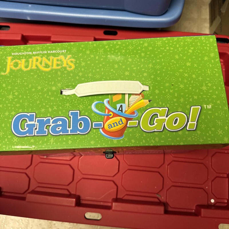 Journeys Grab & Go Weekly Lessons Common Core Grade 1 Homeschool Teacher-G
