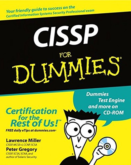 CISSP for Dummies Paperback Peter H., Miller, Lawrence C. Gregory