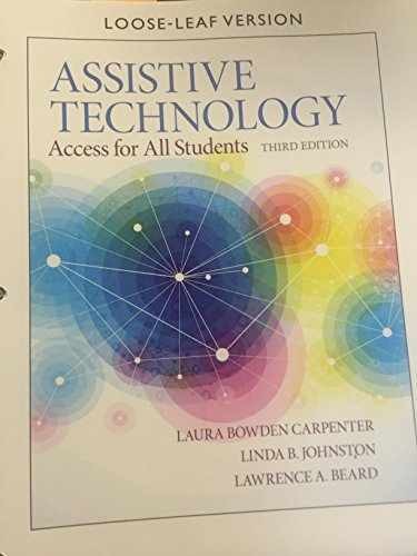 Assistive Technology: Access for All Students, - Loose Leaf - Acceptable