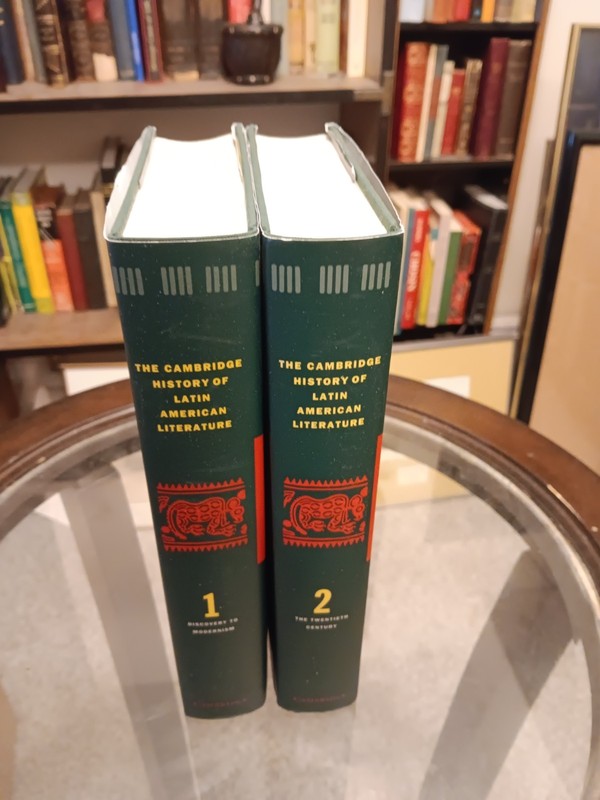 THE CAMBRIDGE HISTORY OF LATIN AMERICAN LITERATURE, 2 Vol By Roberto Gonzalez