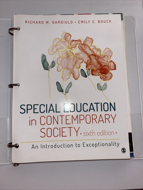 LIKE NEW Special Education in Contemporary Loose Pages In Binder, eBook Included