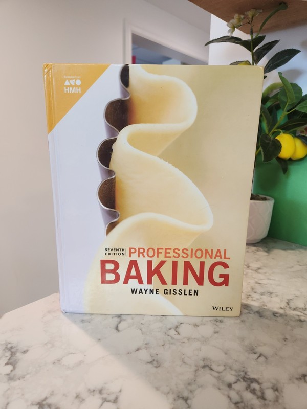 Professional Baking Hardcover Wayne Gisslen—hardcover Book