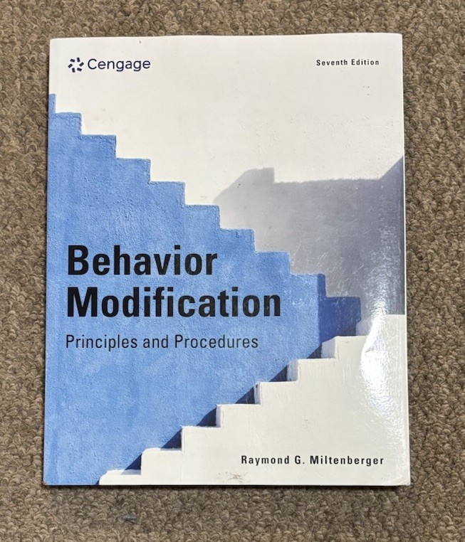Behavior Modification: Principles and Procedures Cengage 7th Edition Textbook