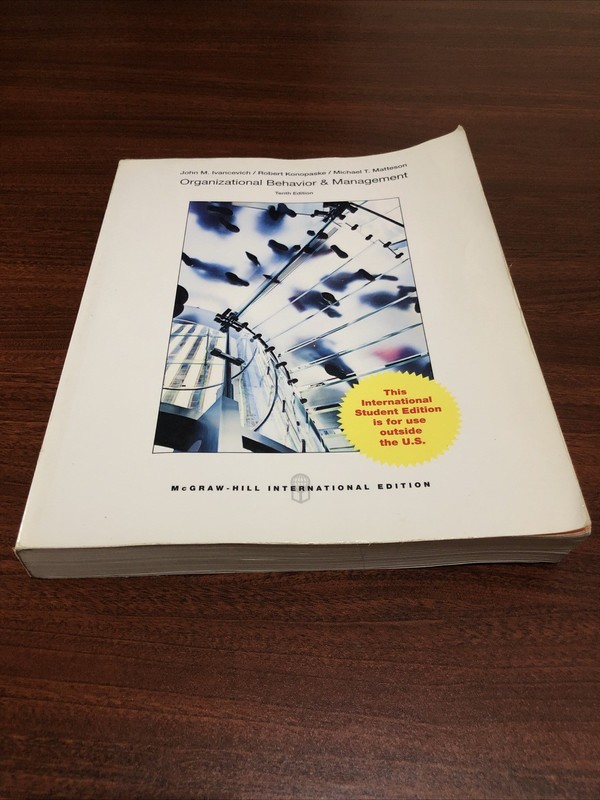 Organizational Behavior and Management