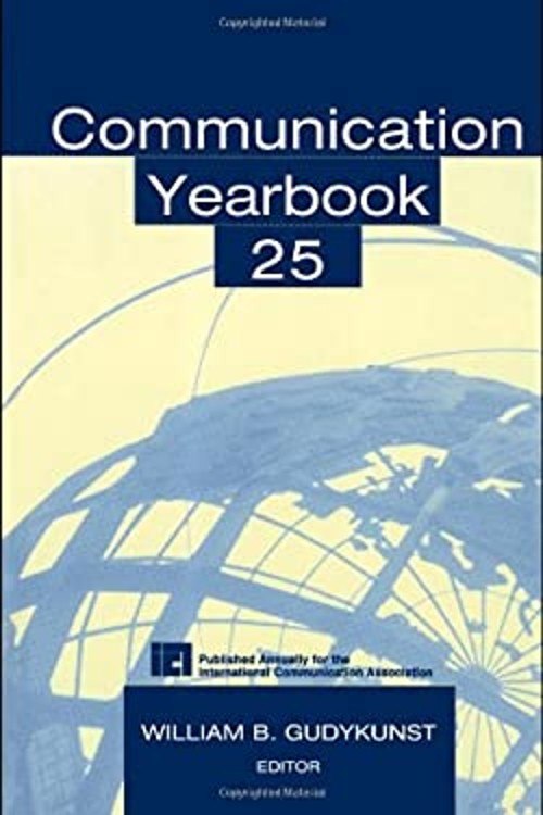Communication Yearbook 25 Hardcover