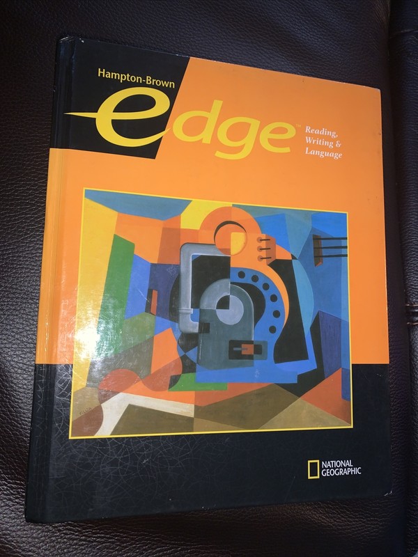 Edge Level A Hardcover Textbook Hampton Brown National Geographic NEW Unused