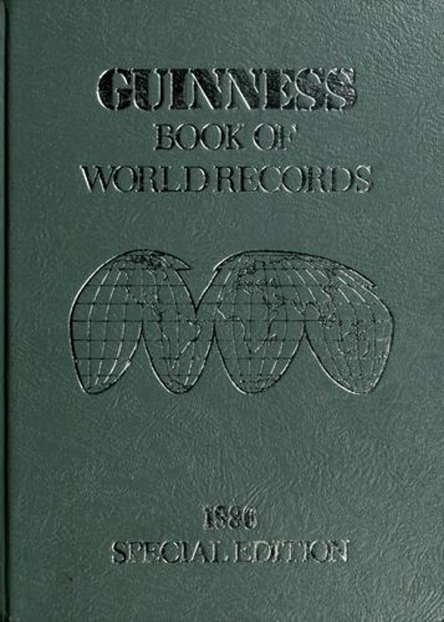 Guinness Book of World Records 1986 Hardcover Norris McWhirter
