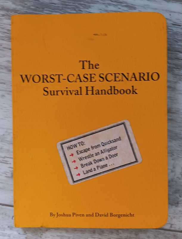 The WORST-CASE SCENARIO Survival Handbook Paperback 176 Pages Humor