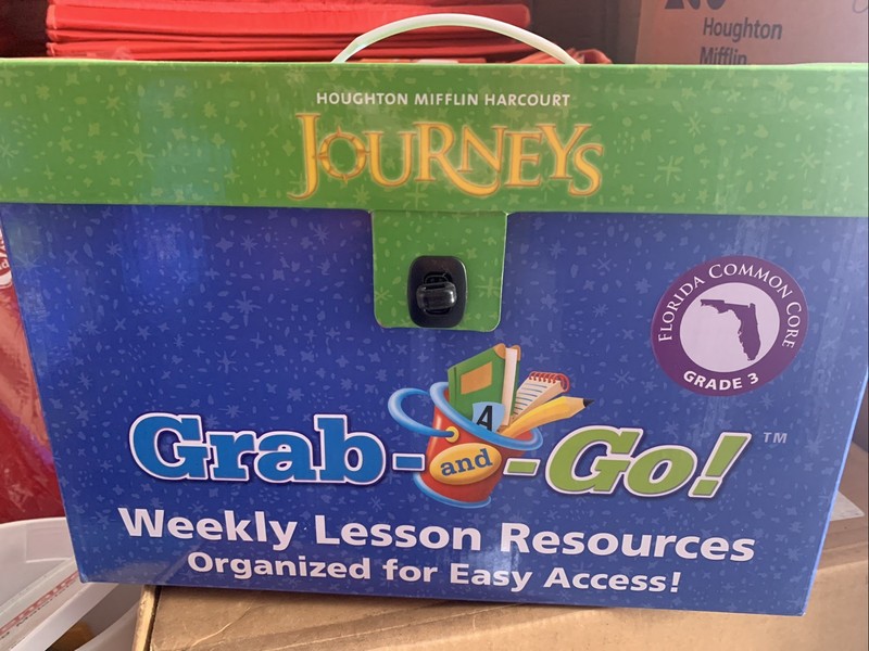 Journeys Grab & Go Weekly Lessons Common Core Grade 3 Teacher Set