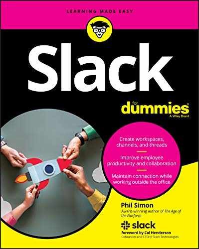 Slack For Dummies – Paperback, by Simon Phil – Very Good