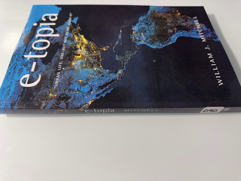 e-topia by William J Mitchell Paperback Nonfiction Science Technology Sociology gallery