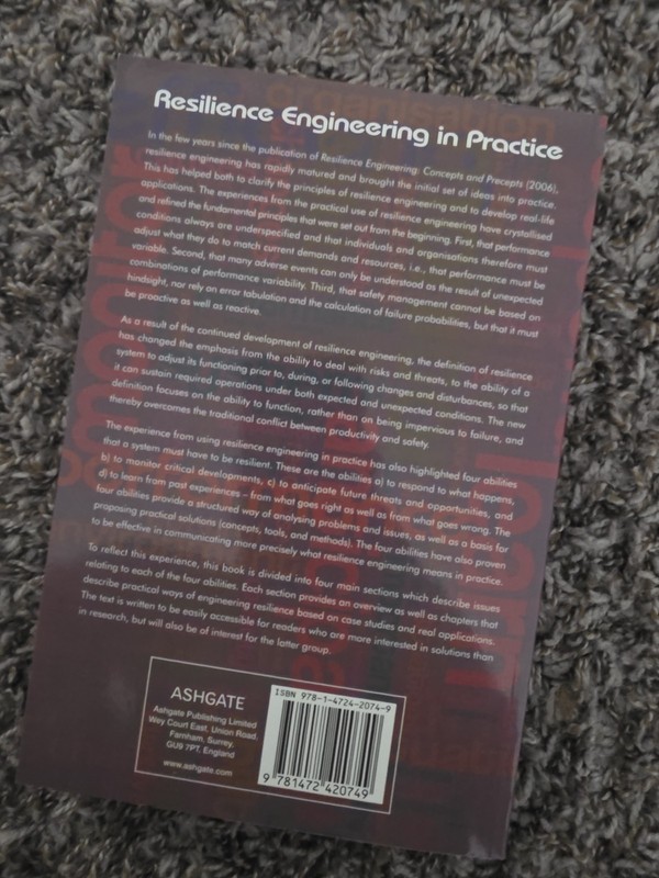 Ashgate Studies in Resilience Engineering Ser.: Resilience Engineering in... gallery