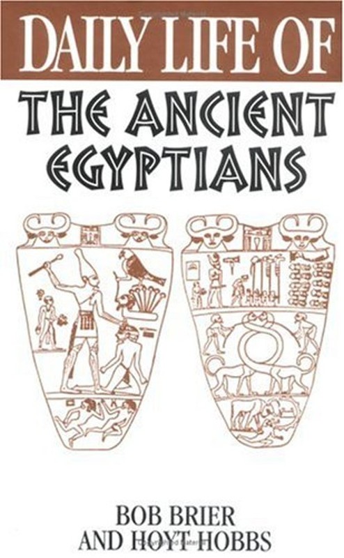 Daily Life of the Ancient Egyptians Hardcover Hoyt, Brier, Bob Ho