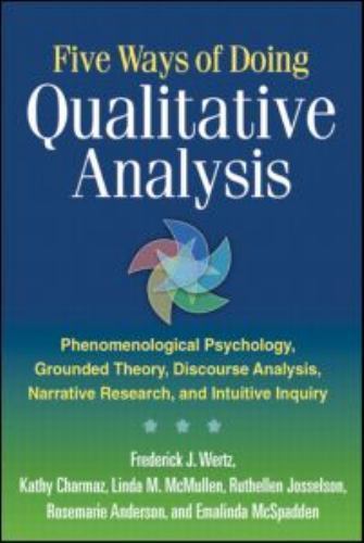 Five Ways of Doing Qualitative Analysis: Phenomenological Psychology,…