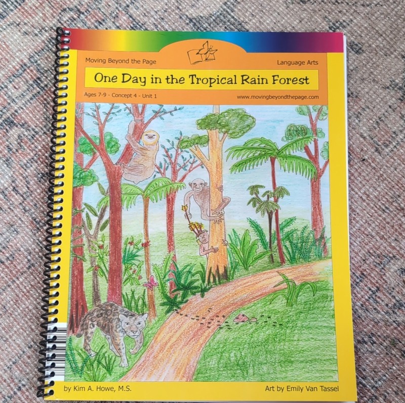moving beyond the page one day in the tropical rain forest language arts