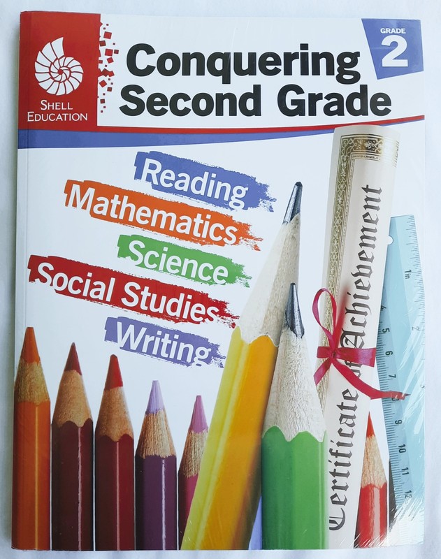 Learn at Home Second Grade Book/Workbook SET Teacher Created Materials NEW 2018