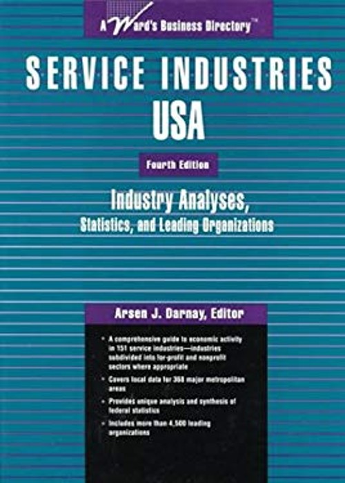 Service Industries USA Hardcover