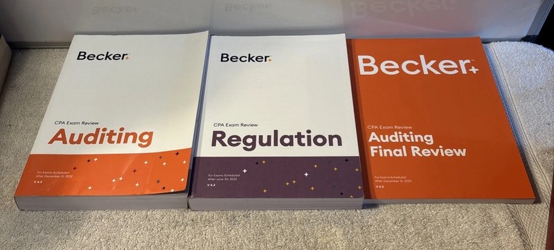 Becker Auditing Audit Exam Review V4.3 Book 4.3 + Final Review + Regula 2022