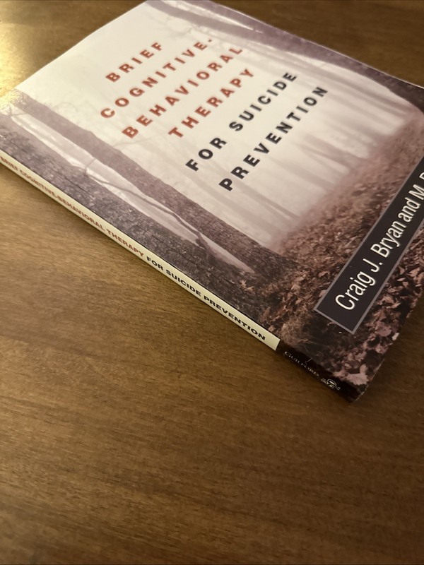 Brief Cognitive-Behavioral Therapy for Suicide Prevention by Bryan GOOD NO MARKS gallery