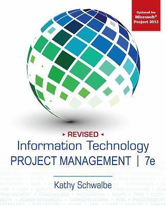 Information Technology Project Management- 1285847091, Kathy Schwalbe, paperback