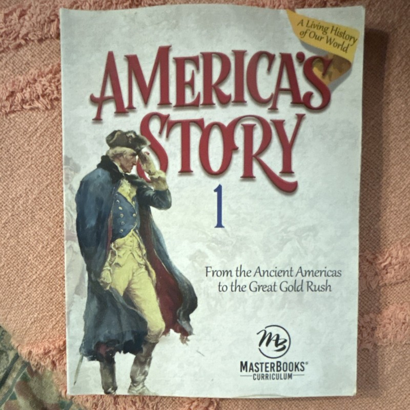 Master Books America’s Story 1 Paperback Textbook 2017 Elementary History