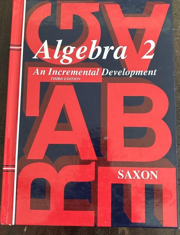 Saxon Algebra 2: An Incremental Development – Hardcover