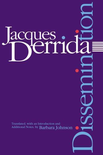 Dissemination by Jacques Derrida