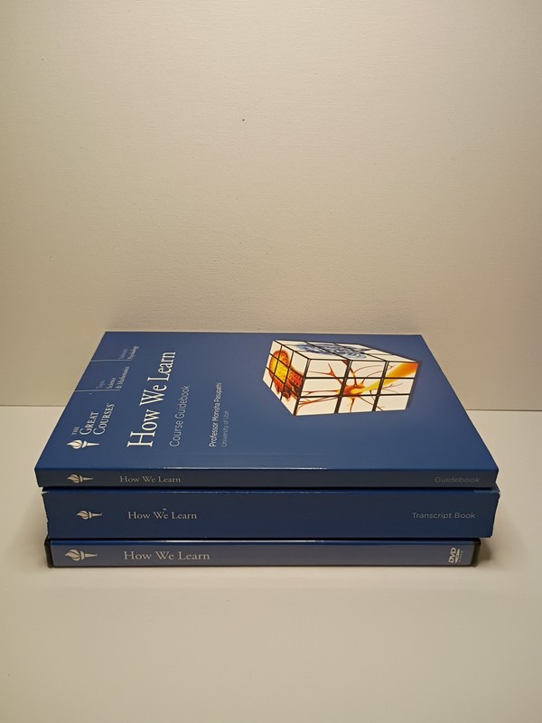 The Great Courses: How We Learn - 4 DVDs Course Guidebook + Transcript Book gallery