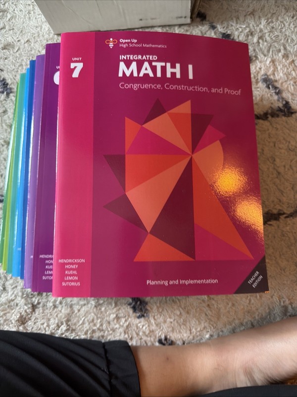 Open Up High School Mathematics Integrated Math 1 Teacher Edition COMPLETE gallery