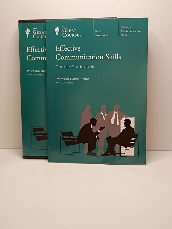 The Great Courses: Effective Communication Skills – 4 DVDs + Course Guidebook