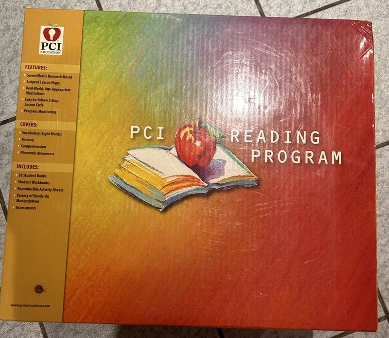 PCI Education Reading Program Level 1 Teachers Classroom Materials Kit, Complete