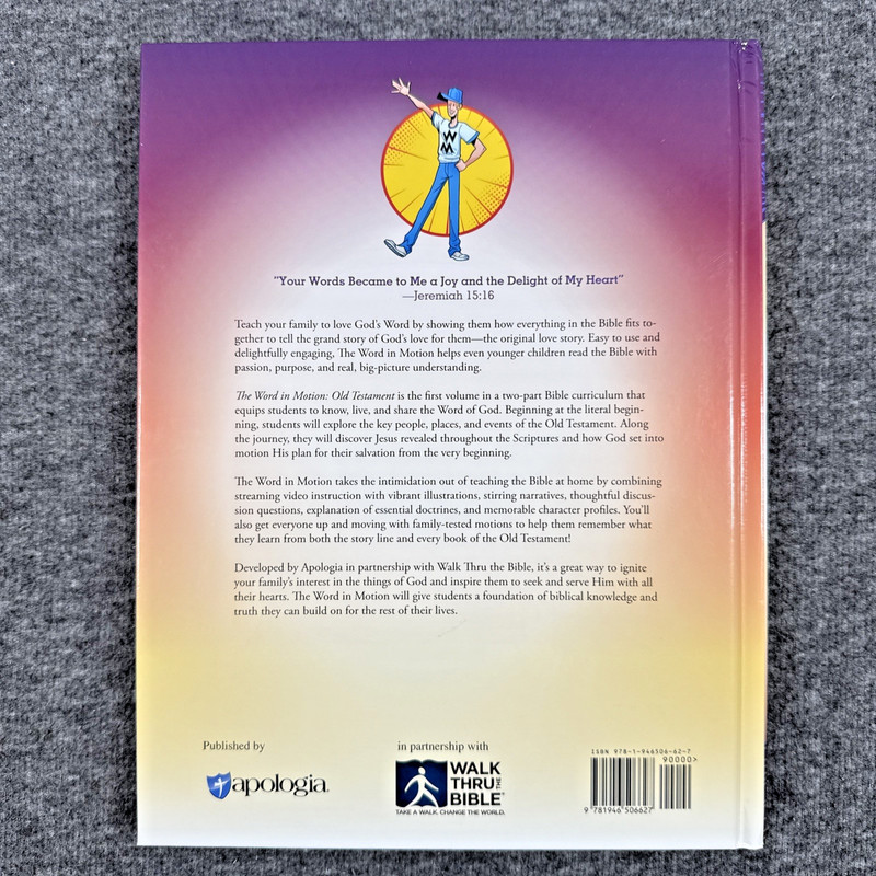 Apologia Word in Motion Old Testament Student Text & Notebooking Journal Set gallery