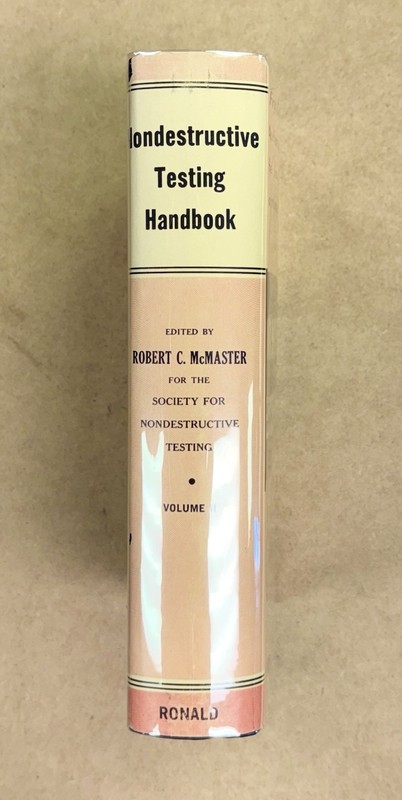 Vintage 1959 Nondestructive Testing Handbook v2 by McMaster (Ohio State) HCDJVG