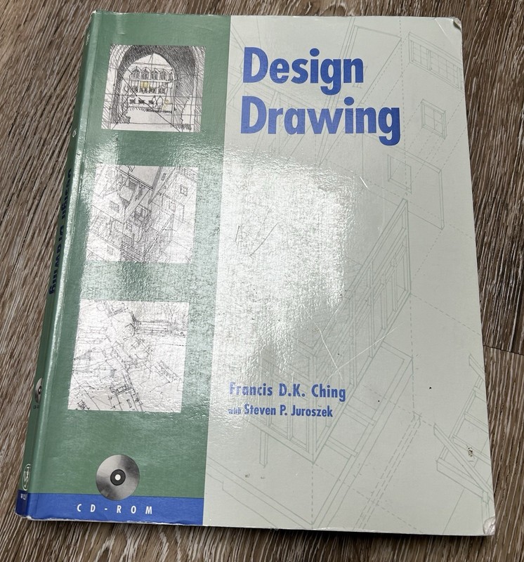 Design Drawing by Francis D.K. Ching and Steven P. Juroszek (1998) with CD!