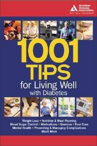1001 Tips for Living Well with Diabetes – paperback American Diabetes Associ…